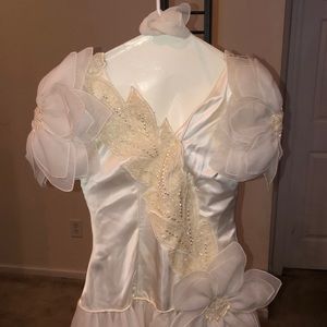 White Formal Gown
